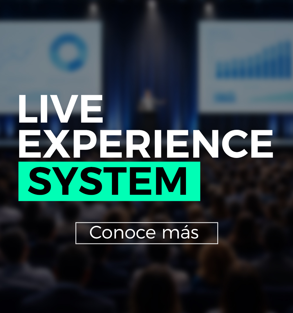 Live Experience System evento de alto impacto
